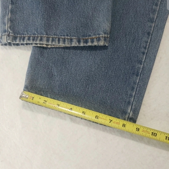 Levi's 550 Relaxed Fit Men's Mid Rise Light Wash  Denim Blue Jean's Size 40x30 - Picture 5 of 12